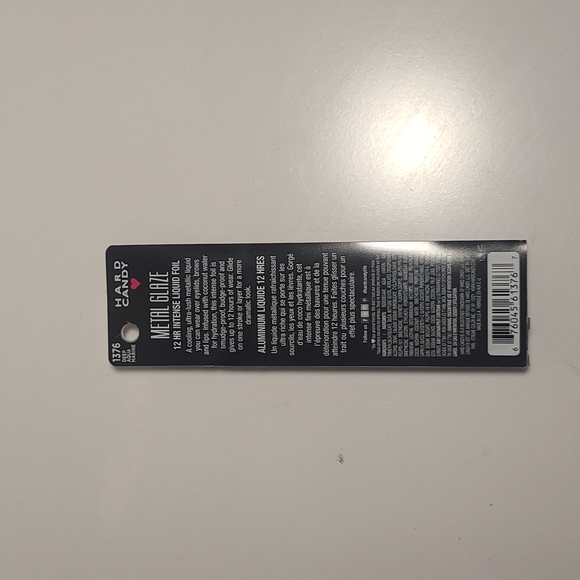 💥5/$25 Hard Candy Metal Glaze Deep Aqua Marine 12 hour intense Liquid Foil - Picture 2 of 2